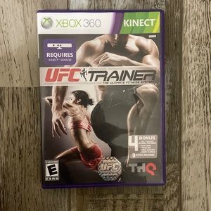 Xbox 360 Kinect UFC Trainer Game